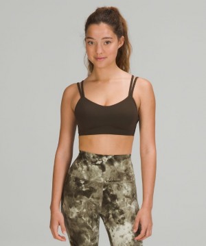 Sports Bras Lululemon Like a Cloud Bra Light Support, B/C Cup Mujer Verde Oliva Oscuro | 73641-NZQR