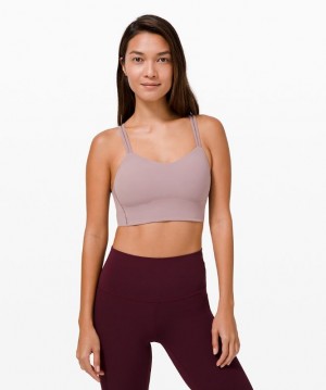 Sports Bras Lululemon Like a Cloud Long-Line Bra B/C Mujer Morados | 94650-GFMJ