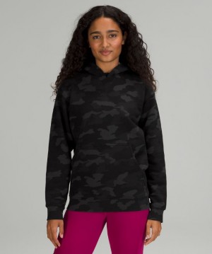 Sudadera con Capucha Lululemon All Yours French Terry Mujer Camuflados Negros Multicolor | 20198-IXUW