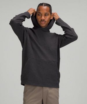 Sudadera con Capucha Lululemon At Ease Hombre Negros Negros | 74935-WNAP