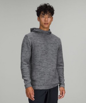 Sudadera con Capucha Lululemon Cascade Coast Hombre Grises Negros | 51368-ERJB