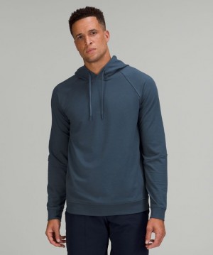 Sudadera con Capucha Lululemon City Sweat Hombre Azules | 76051-TCDH