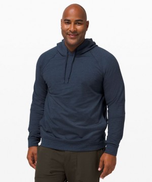 Sudadera con Capucha Lululemon City Sweat Hombre Azul Marino | 92508-LZHW