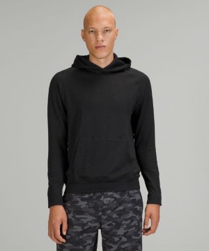 Sudadera con Capucha Lululemon Engineered Warmth Hombre Negros Negros | 71564-BWZT