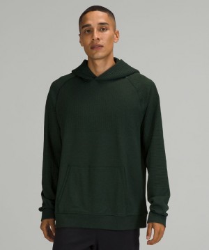 Sudadera con Capucha Lululemon Engineered Warmth Hombre Verdes Verdes | 87930-UQGJ