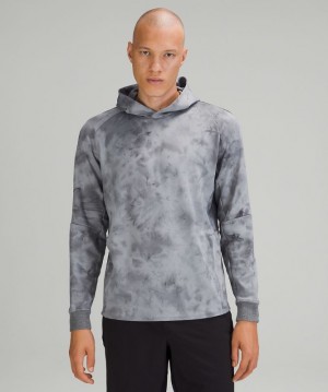 Sudadera con Capucha Lululemon Textured Tech Hombre Grises | 98267-AXBD