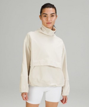 Sudaderas Lululemon LA Packable Pullover-to-Pillow Mujer Blancos | 42163-KBWJ