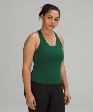 Tank Top Lululemon Cool RB Short Tank Nulu Mujer Verdes | 92761-XBDH