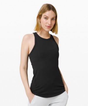 Tank Top Lululemon Full Day Ahead Tank Mujer Negros | 48906-VWNE