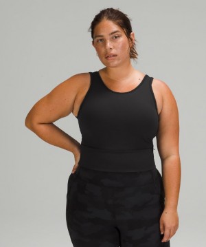 Tank Top Lululemon Power Pivot Tank Top Everlux Mujer Negros | 23971-SXMA