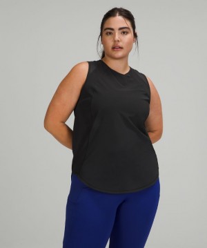 Tank Top Lululemon Sculpt Tank Top Mujer Negros | 69047-FRZJ