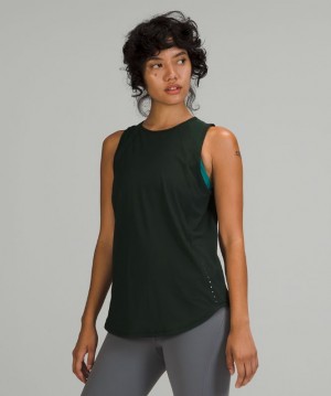 Tank Top Lululemon Sculpt Tank Top Mujer Verdes | 53017-EKQM