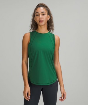 Tank Top Lululemon Sculpt Tank Top Mujer Verdes | 92013-DWOU