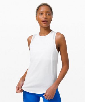 Tank Top Lululemon Sculpt Tank Top Mujer Blancos | 87942-YZBW