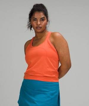 Tank Top Lululemon Swiftly Tech Racerback Tank 2.0 Race Mujer Coral Coral | 86124-POIT