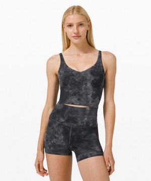 Tank Top Lululemon lululemon Align™ Cropped Tank Top Mujer Grises Grises Oscuro | 54962-BDTI