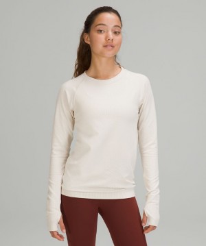 Tops Lululemon Rest Less Mujer Blancos | 51732-GBYN