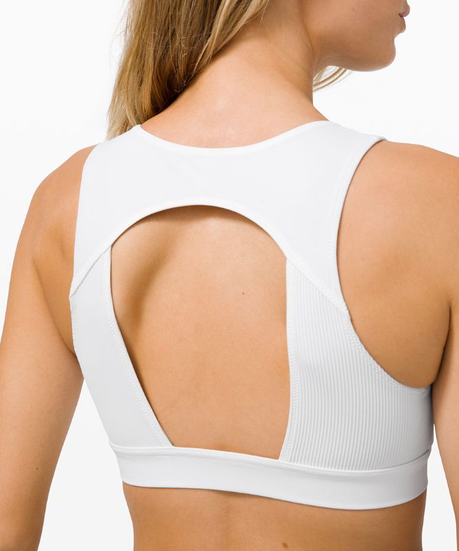 Bañadores Lululemon Train to Beach Top Online Only Mujer Blancos | 69042-ZWKP