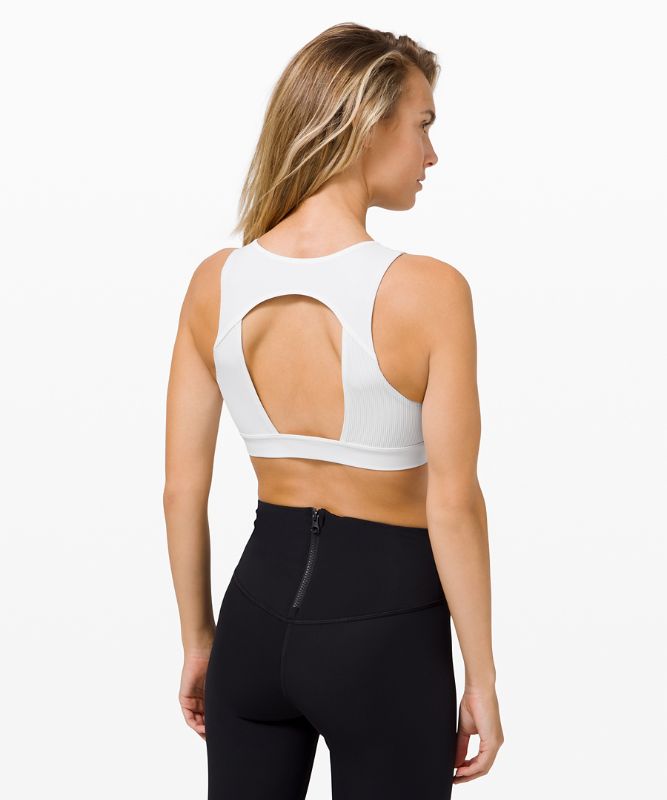 Bañadores Lululemon Train to Beach Top Online Only Mujer Blancos | 69042-ZWKP