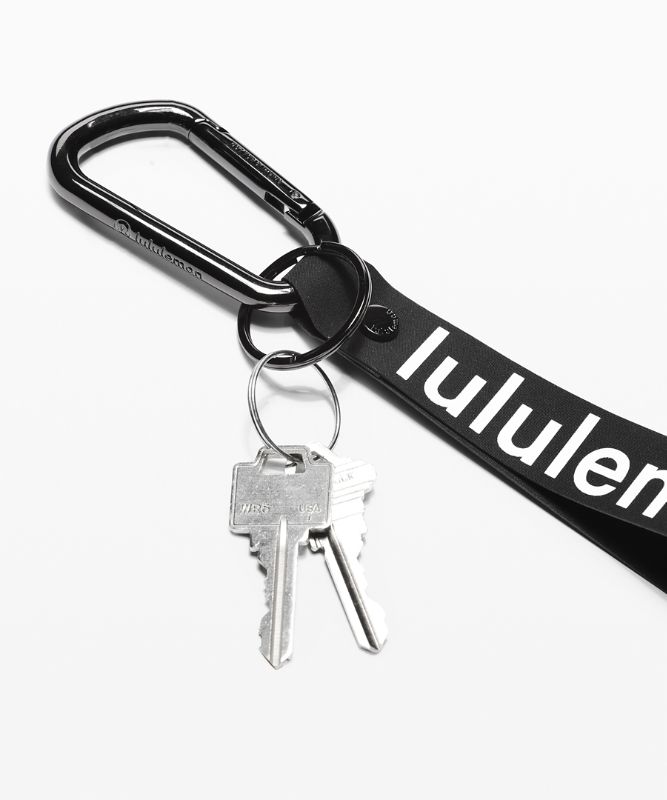 Bolsas Lululemon All Hours Keychain Accessories Negros Blancos | 10528-LMPN