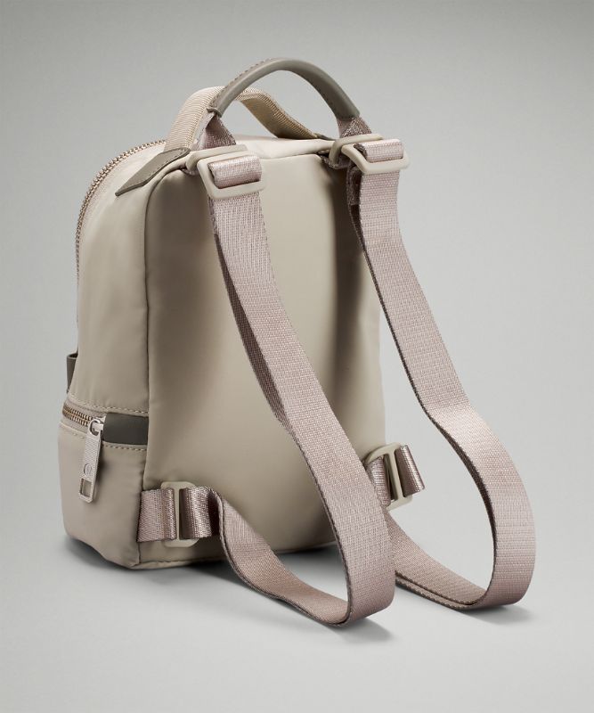 Bolsas Lululemon City Adventurer Backpack Micro Accessories Beige | 40783-OTKJ