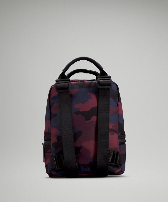 Bolsas Lululemon City Adventurer Backpack Micro Accessories Camuflados Rojos Multicolor | 71026-HCMW