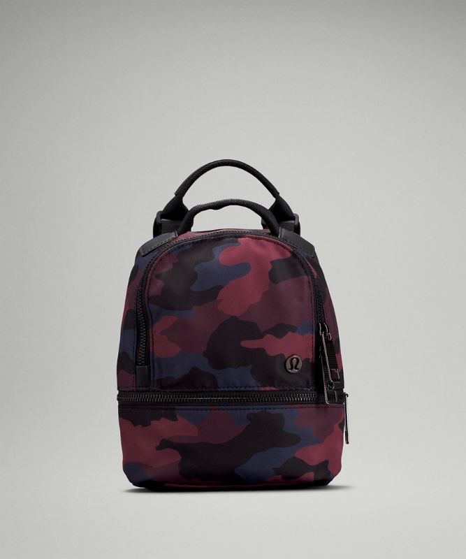 Bolsas Lululemon City Adventurer Backpack Micro Accessories Camuflados Rojos Multicolor | 71026-HCMW