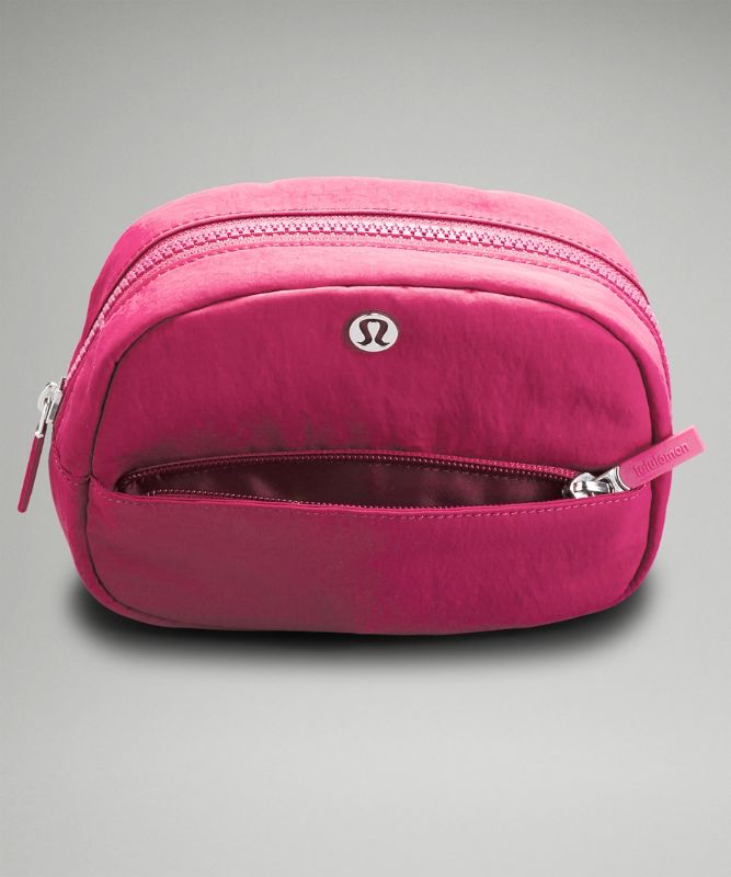 Bolsas Lululemon Double-Zip Mini Pouch Accessories Rosas | 79106-CMYF