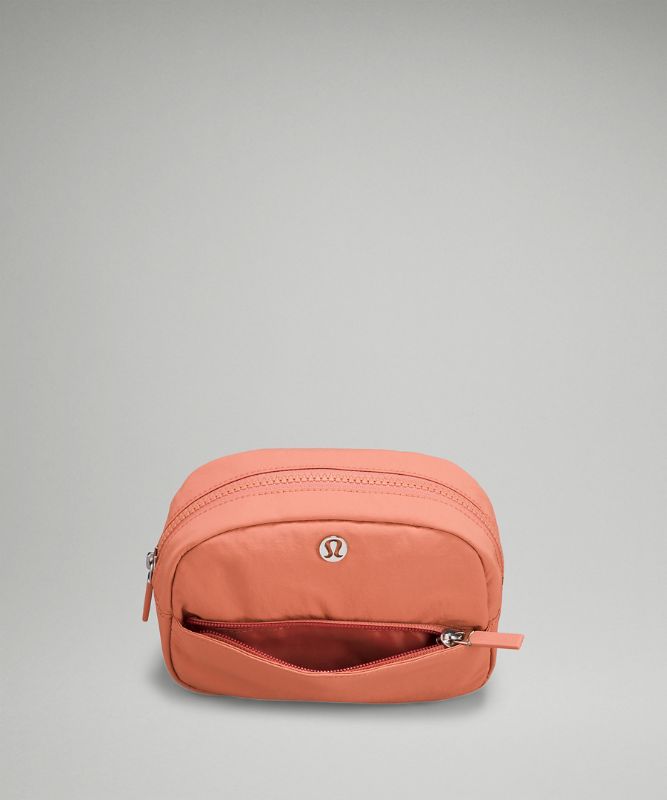 Bolsas Lululemon Double-Zip Mini Pouch Accessories Rosas | 26485-WBPK