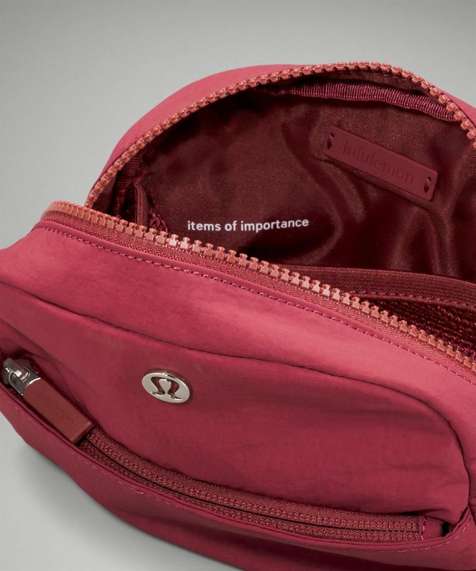 Bolsas Lululemon Double-Zip Mini Pouch Accessories Mulled Wine | 94867-AYFJ