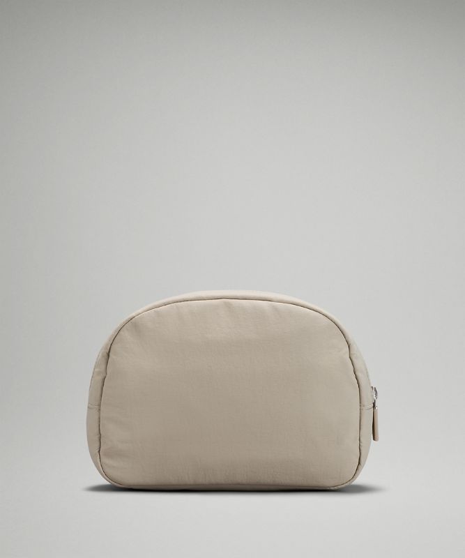 Bolsas Lululemon Double-Zip Pouch Accessories Beige | 12734-EDLQ