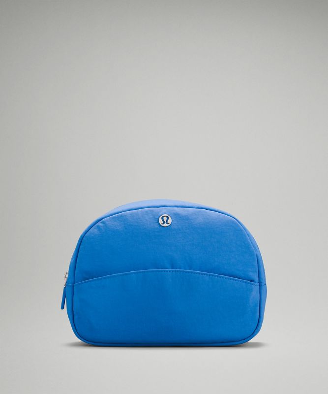 Bolsas Lululemon Double-Zip Pouch Accessories Azules | 54672-JVIW