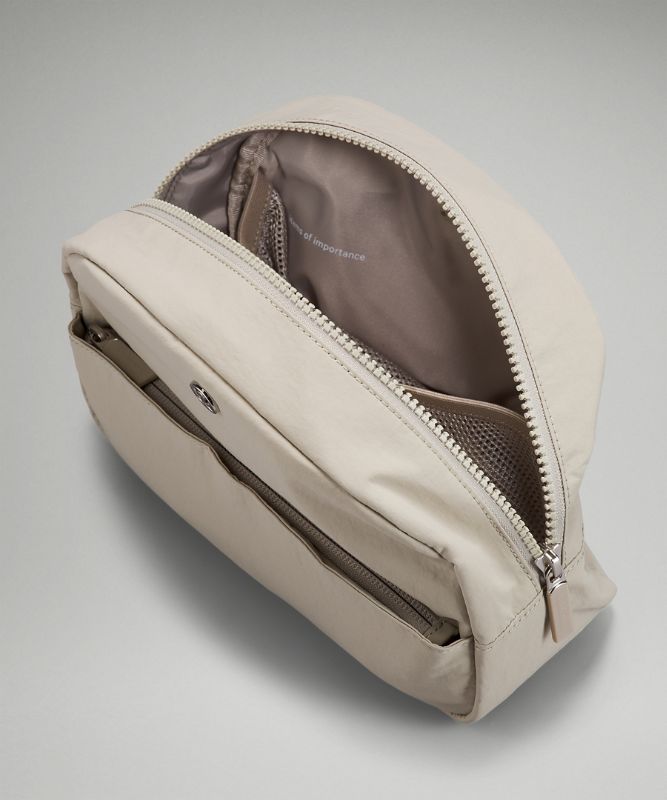 Bolsas Lululemon Double-Zip Pouch Mini Accessories Beige | 36092-HSZL