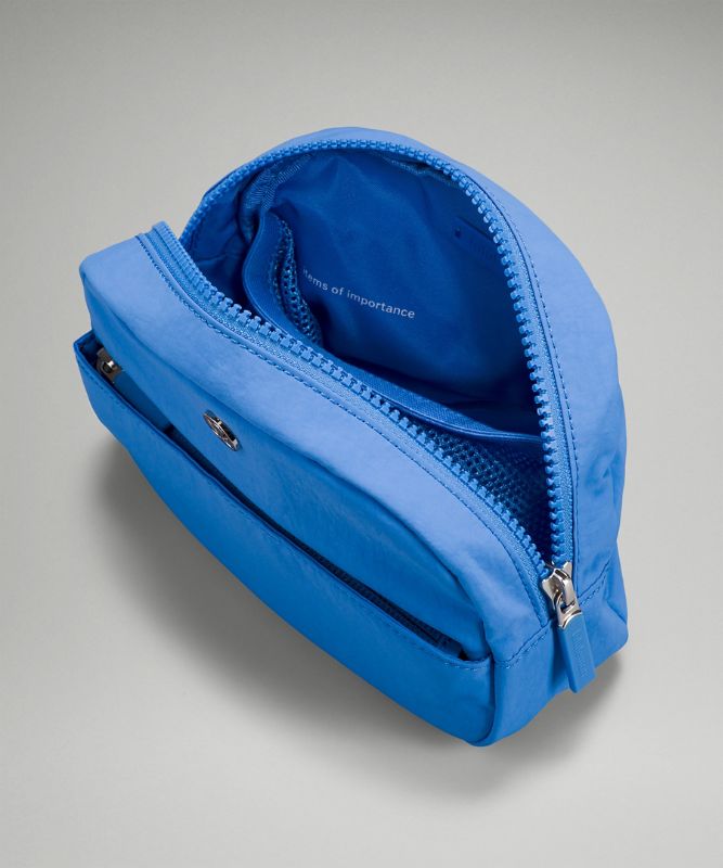 Bolsas Lululemon Double-Zip Pouch Mini Accessories Azules | 72013-SNVA