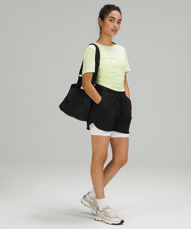 Bolsas Lululemon Gathered Handle Crossbody 6L Accessories Negros | 75213-FWKB