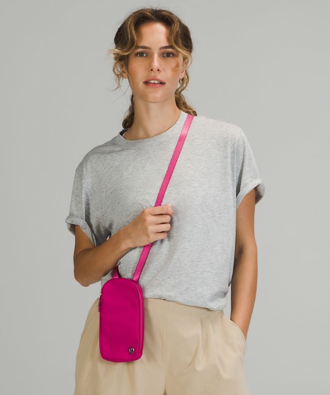 Bolsas Lululemon Modular Phone Crossbody Accessories Ripened Raspberry | 32961-ZNTV