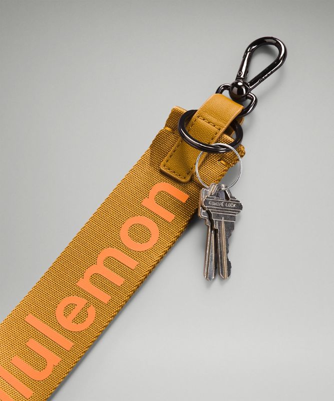 Bolsas Lululemon Never Lost Keychain Accessories Dorados Marrom | 73258-HNZD