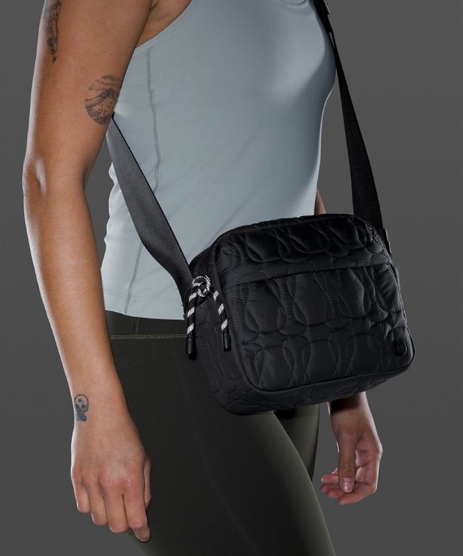 Bolsas Lululemon Quilted Embrace Crossbody Accessories Negros | 90543-ODEX