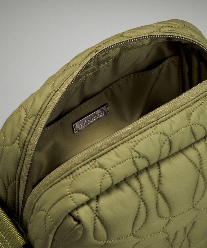 Bolsas Lululemon Quilted Embrace Crossbody Accessories Marrom Verdes | 25408-KUYS