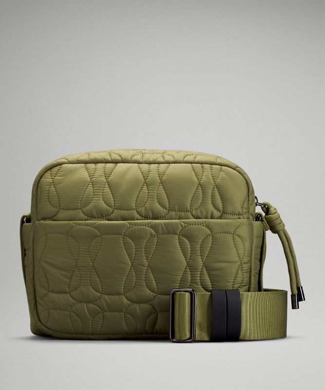 Bolsas Lululemon Quilted Embrace Crossbody Accessories Marrom Verdes | 25408-KUYS