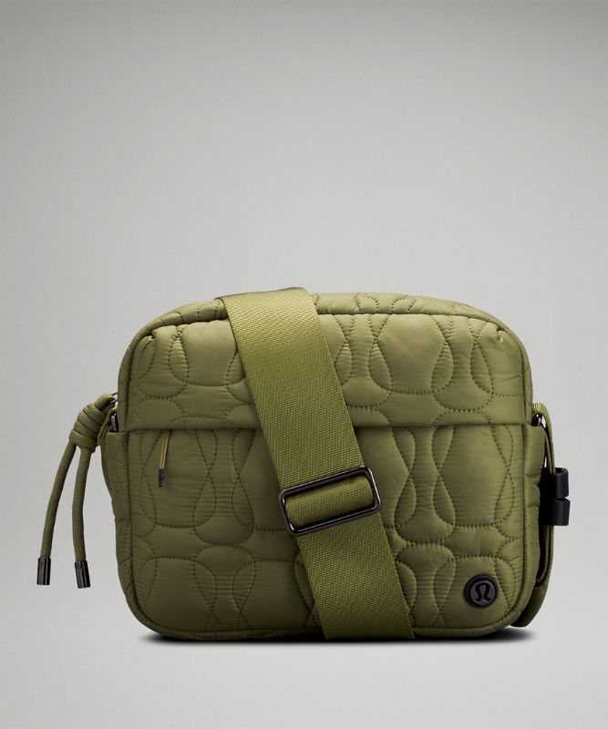 Bolsas Lululemon Quilted Embrace Crossbody Accessories Marrom Verdes | 25408-KUYS