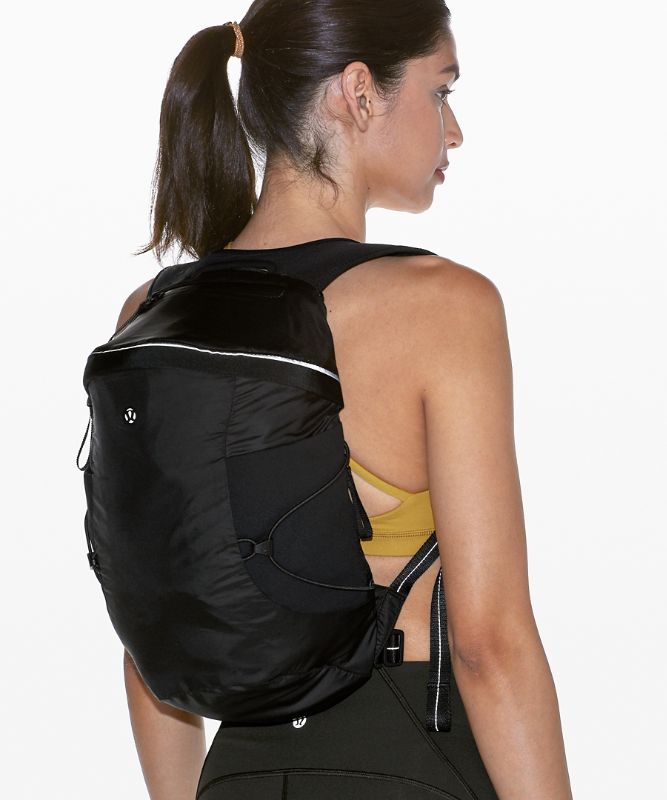 Bolsas Lululemon Run All Day Fit Backpack 13L Accessories Negros | 07138-MWVX