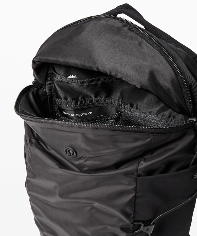 Bolsas Lululemon Run All Day Fit Backpack 13L Accessories Negros | 07138-MWVX