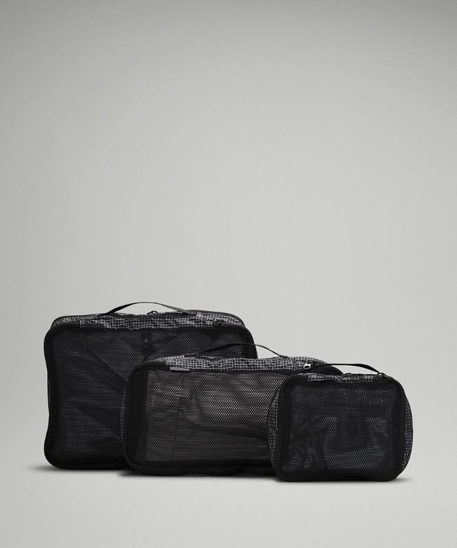 Bolsas Lululemon Travel Packing Cubes 3 Pack Accessories Negros | 72906-YOID