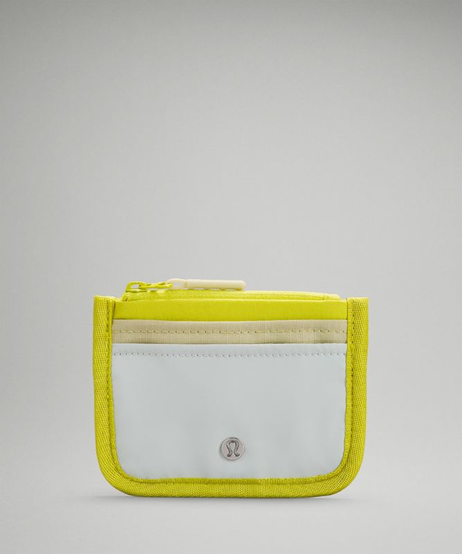 Bolsas Lululemon True Identity Card Case Accessories Verdes Amarillos | 71492-MRLU