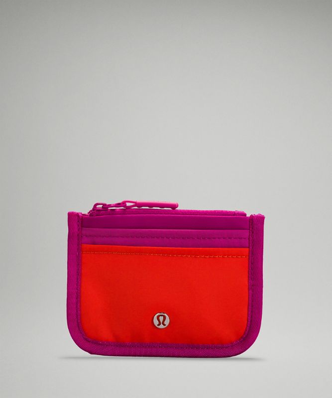 Bolsas Lululemon True Identity Card Case Accessories Rojos Rosas | 98270-XAJQ