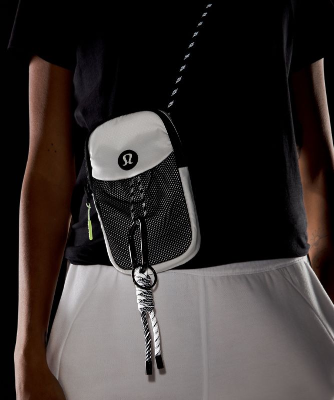 Bolsas Lululemon You Hold The Keychain 2.0 Accessories Negros Blancos Plateados | 61284-LPAX