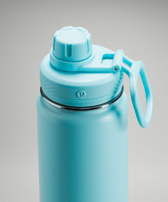 Botellas de Agua Lululemon Back to Life Sport Bottle 24oz Accessories Azules | 67304-KDVT