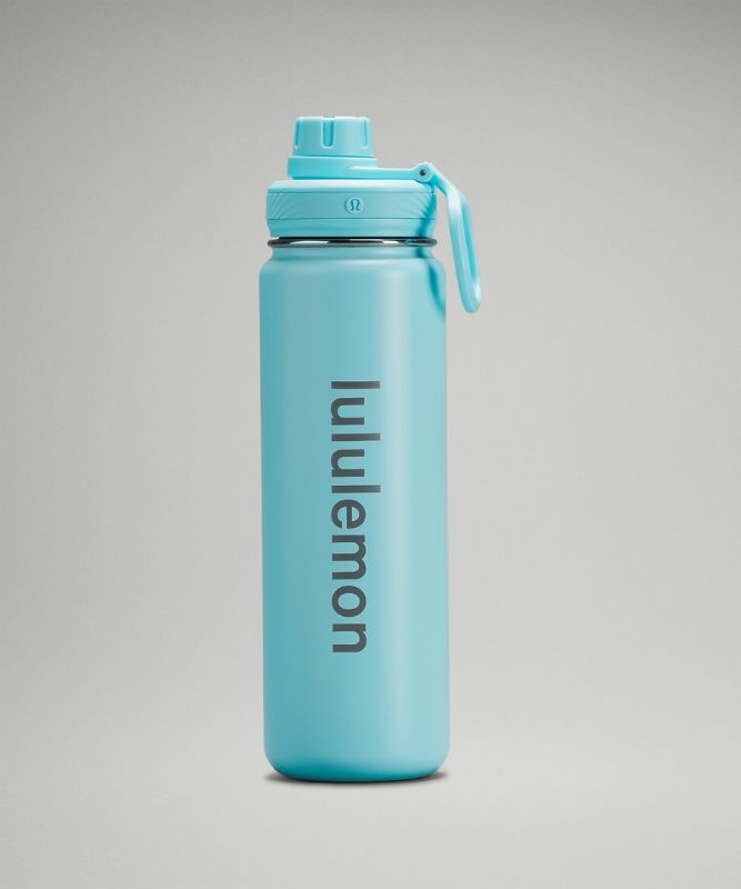 Botellas de Agua Lululemon Back to Life Sport Bottle 24oz Accessories Azules | 67304-KDVT