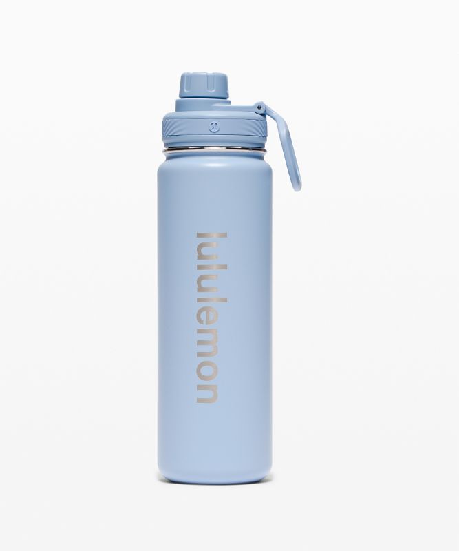 Botellas de Agua Lululemon Back to Life Sport Bottle 24oz Accessories Azules Beige | 90726-MBXE